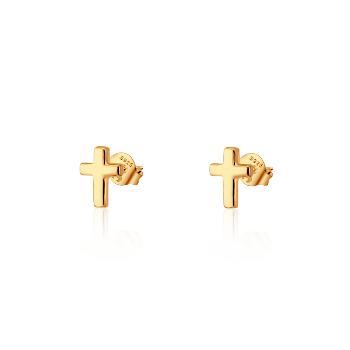 Pendientes Mini Cruz - LePetiteMarie