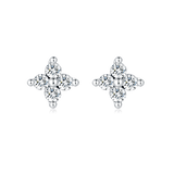 Brincos de Cristal Mini Flor