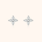 Pendientes Mini Flor Cristal - LePetiteMarie