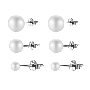 Pendientes Perla Coraza