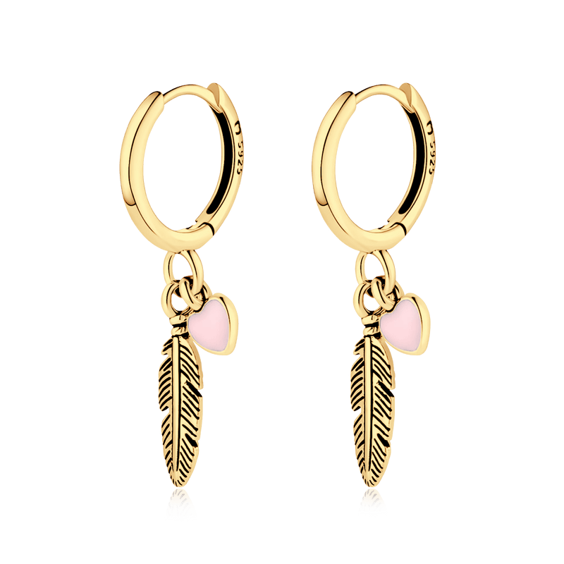 Pendientes Plumas de Amor - LePetiteMarie