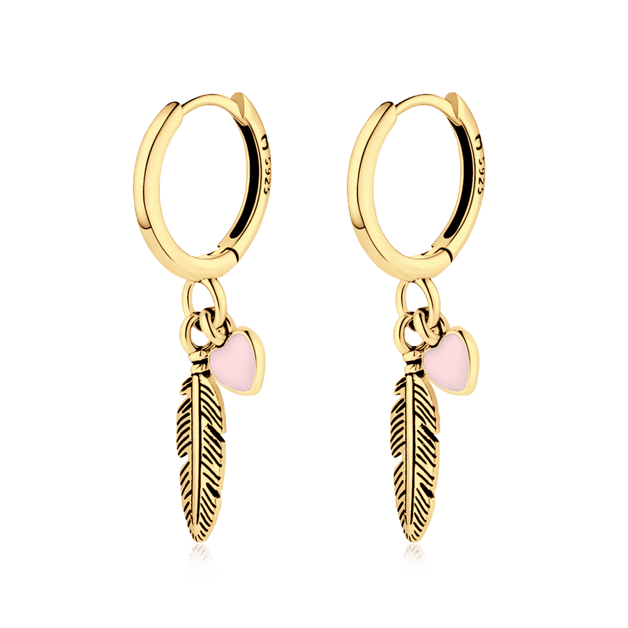 Pendientes Plumas de Amor - LePetiteMarie