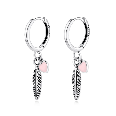 Pendientes Plumas de Amor
