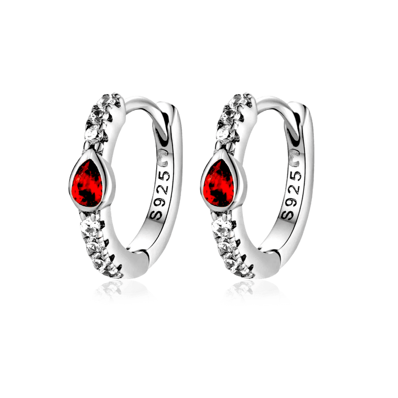 Pendientes Ruby Red - LePetiteMarie