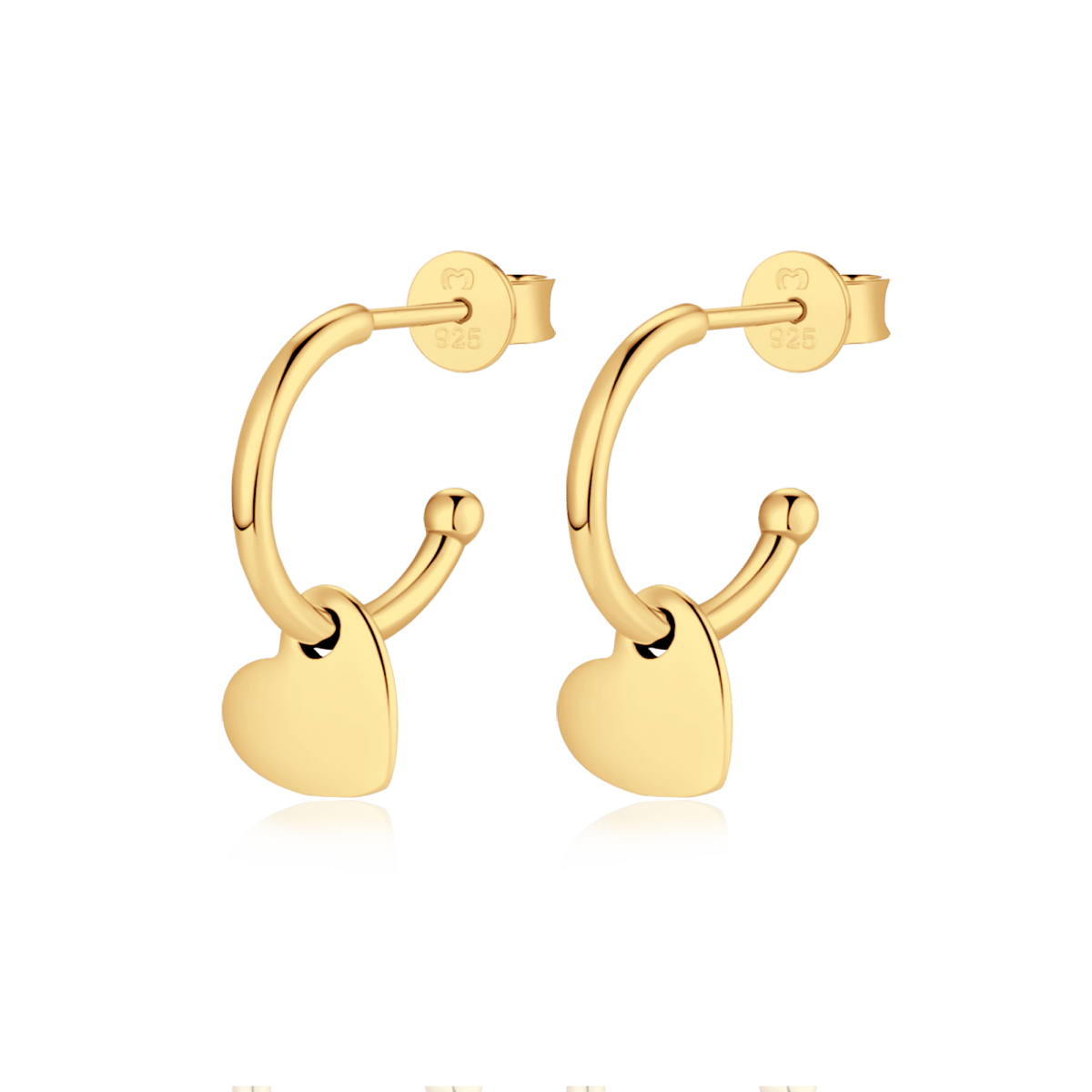 Pendientes Semiaro Corazones - LePetiteMarie