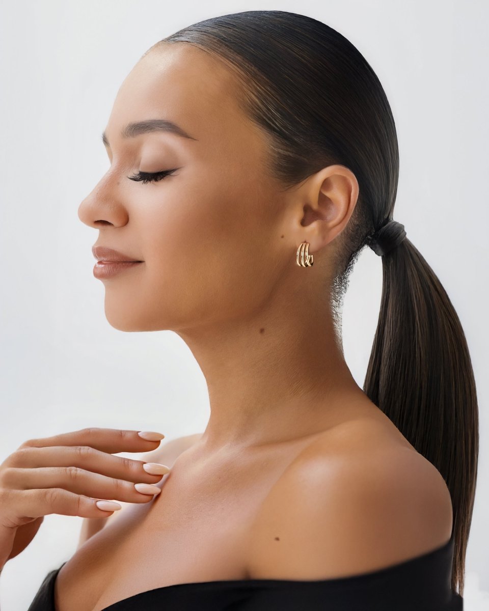 Pendientes Semiaro Trinidad - LePetiteMarie