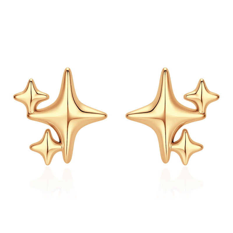 Pendientes Trío de Estrellas