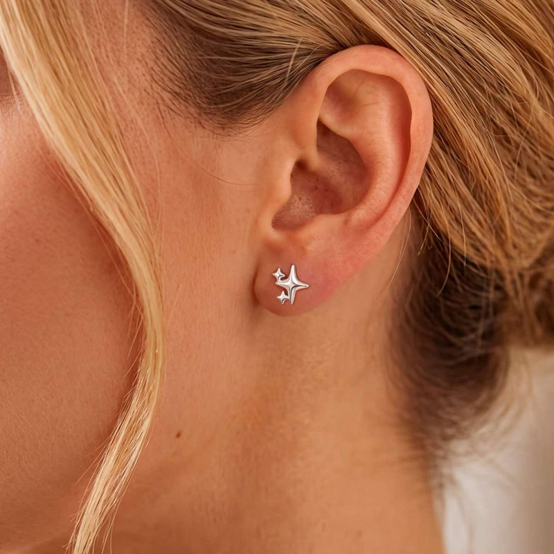 Pendientes Trío de Estrellas