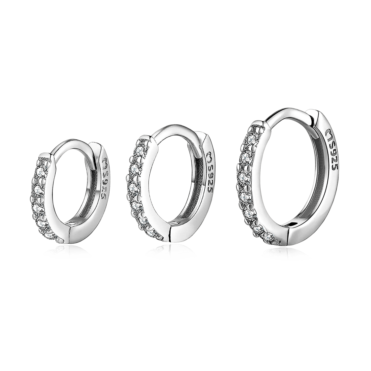 Pendientes Triple Aros - LePetiteMarie