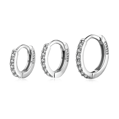 Pendientes Triple Aros - LePetiteMarie