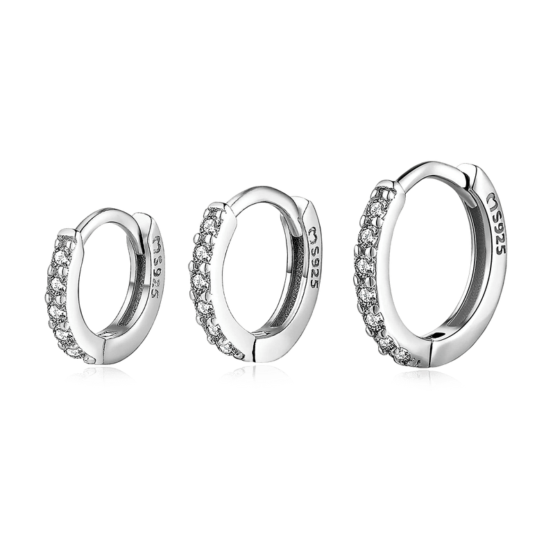 Pendientes Triple Aros - LePetiteMarie
