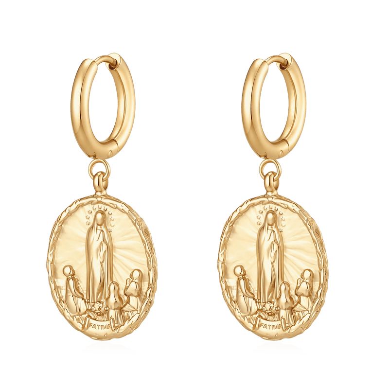 Pendientes Virgen de Fátima