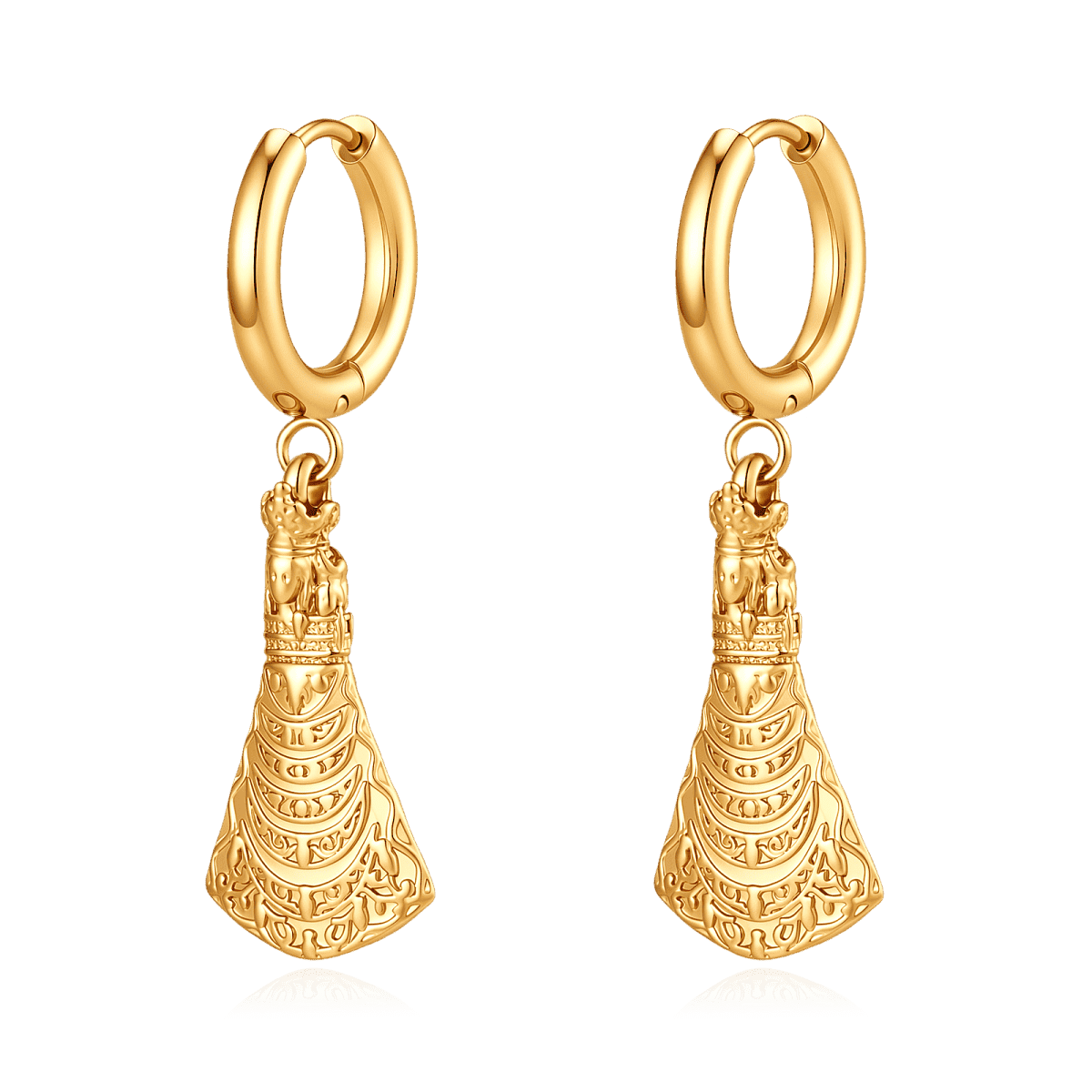 Pendientes Virgen de Loreto - LePetiteMarie