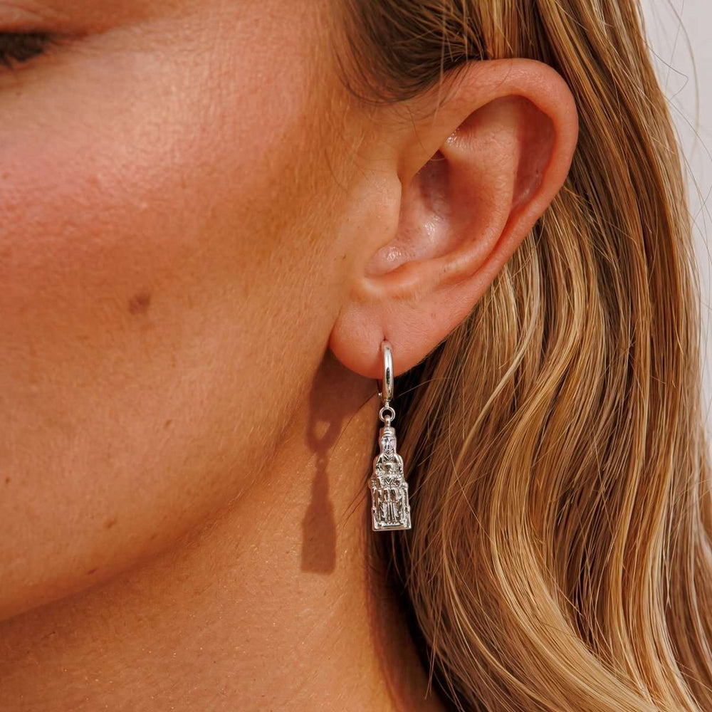 Pendientes Virgen de Montserrat