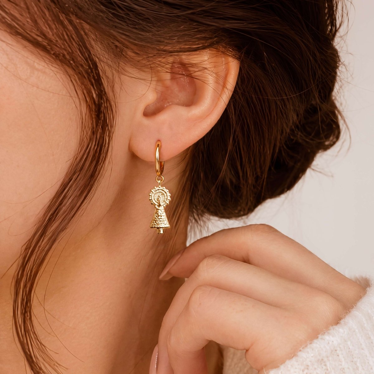 Pendientes Virgen del Pilar - LePetiteMarie