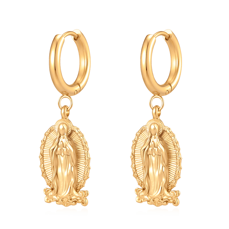 Pendientes Virgen Guadalupe