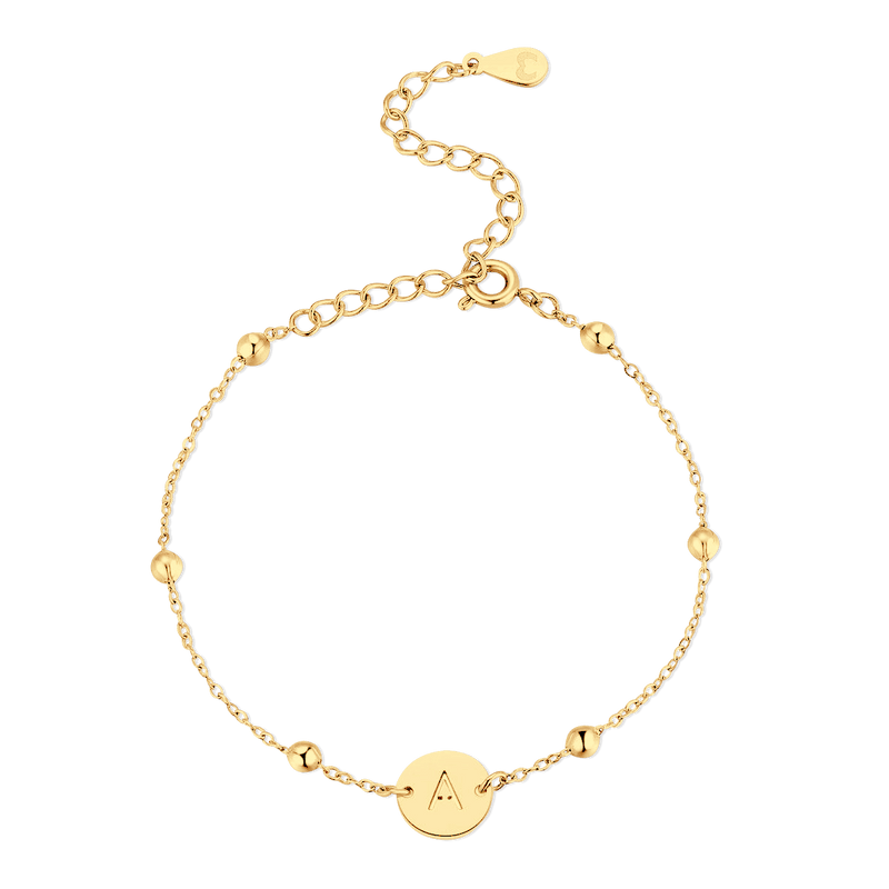 Pulsera Círculo Inicial - LePetiteMarie