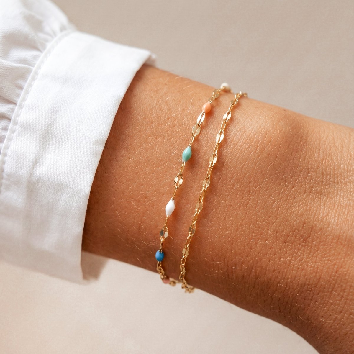 Pulsera Cuentas Coloridas - LePetiteMarie