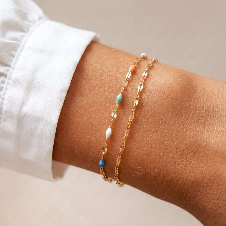 Pulsera Cuentas Coloridas - LePetiteMarie · puesto