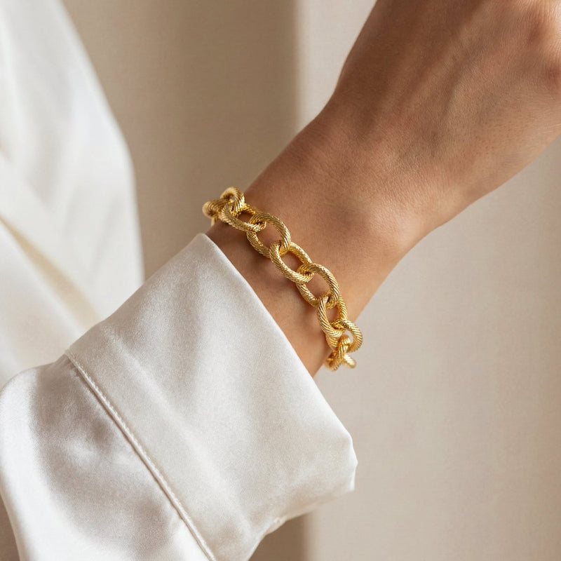 Pulsera Eslabón Trenza - LePetiteMarie