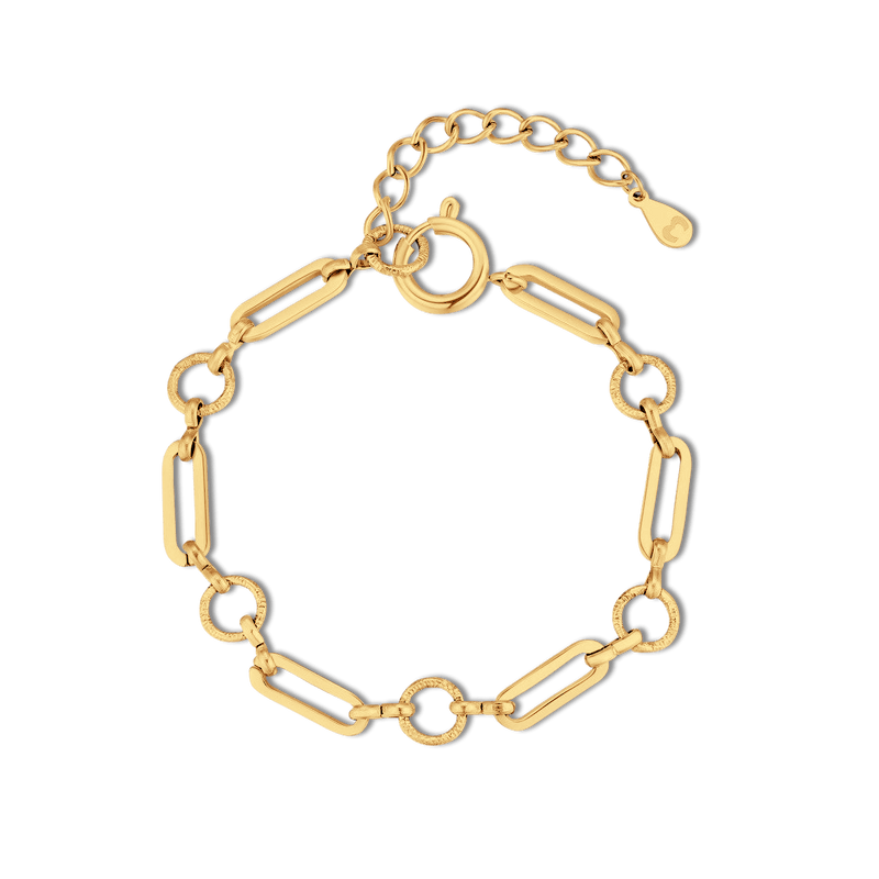 Pulsera Eslabón y Círculo - LePetiteMarie