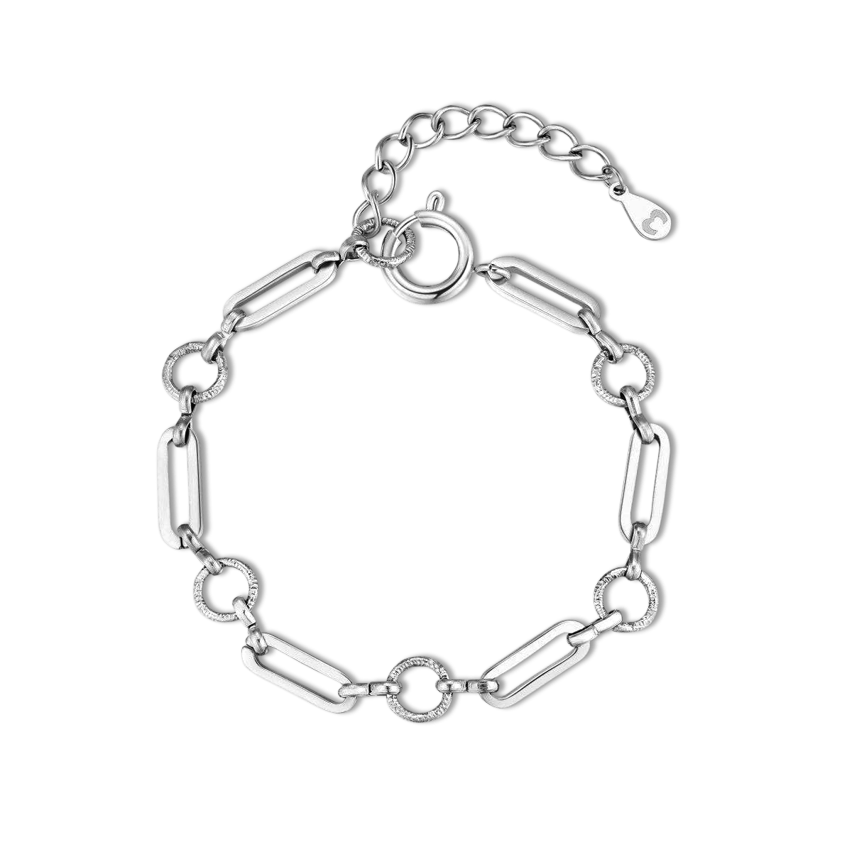 Pulsera Eslabón y Círculo - LePetiteMarie