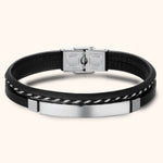 Pulsera Hombre BRAVE Lord ~ Texto Personalizable - LePetiteMarie