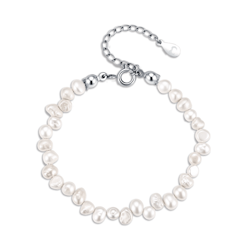 Pulsera Perlas Moldeadas