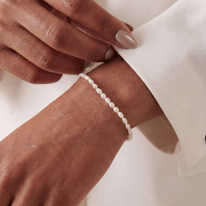 Pulsera Perlas Sedosas