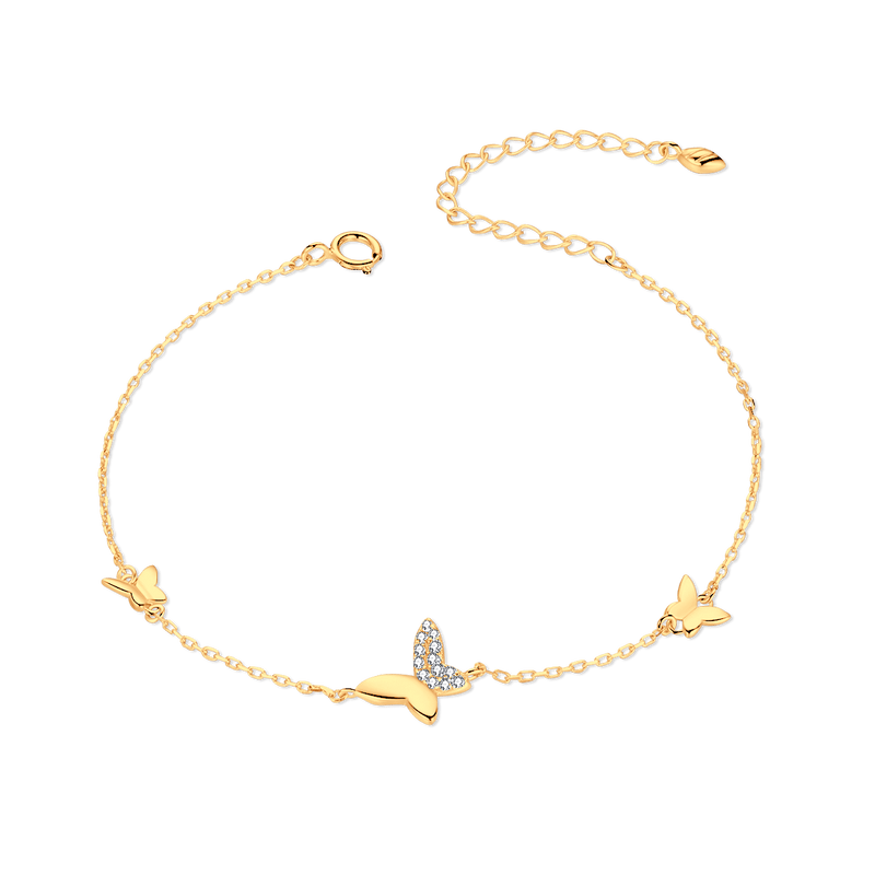 Pulsera Trío Mariposas - LePetiteMarie