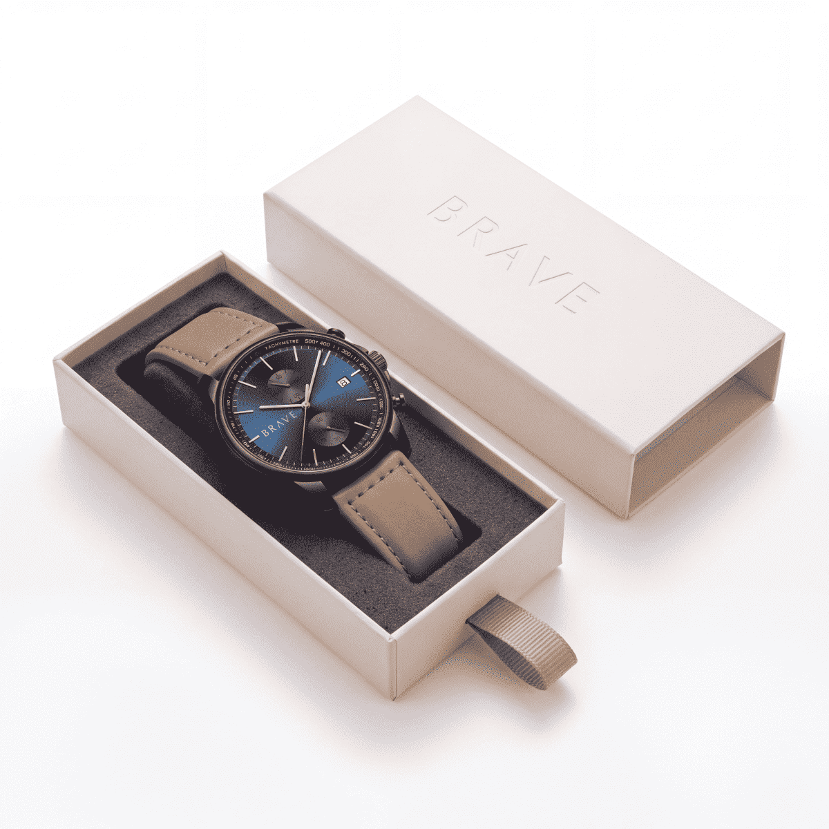 Reloj BRAVE ~ Atlantis Black-Dark Blue - LePetiteMarie