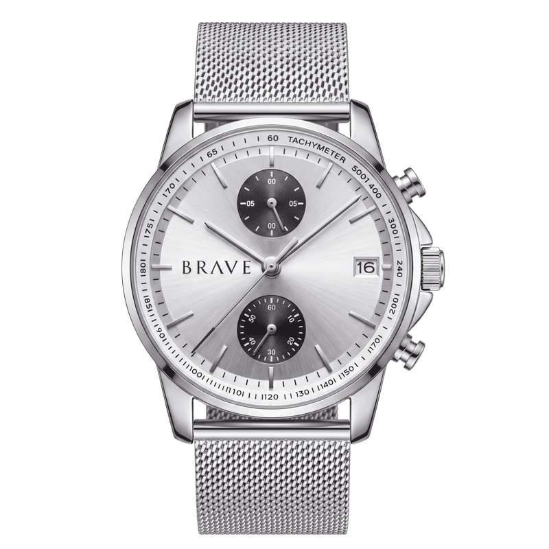 Reloj BRAVE ~ Atlantis Silver