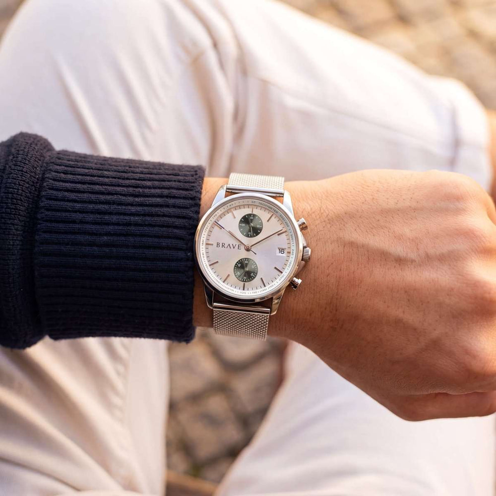 Reloj BRAVE ~ Atlantis Silver