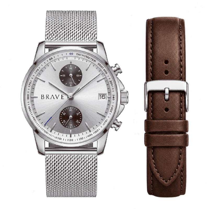 Reloj BRAVE ~ Atlantis Silver