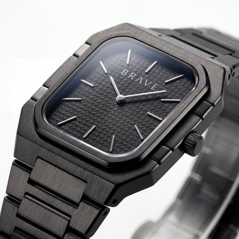 Reloj BRAVE ~ Brando Black - LePetiteMarie