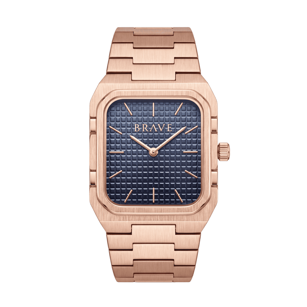 Reloj BRAVE ~ Brando Rose Gold-Blue - LePetiteMarie