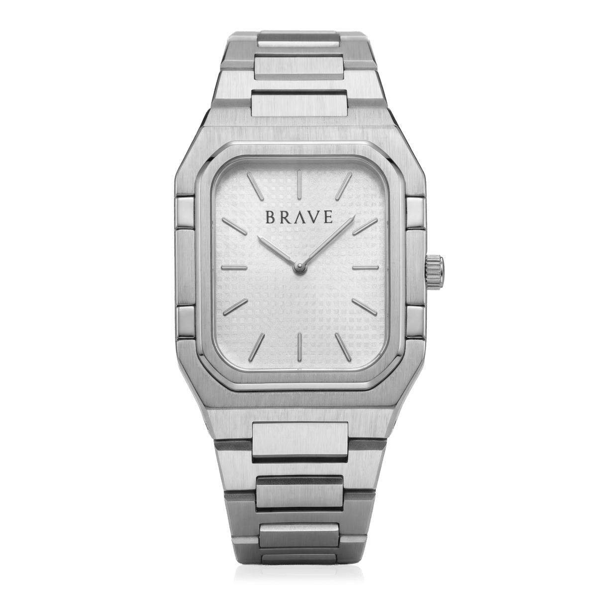 Reloj BRAVE ~ Brando Silver - White - LePetiteMarie