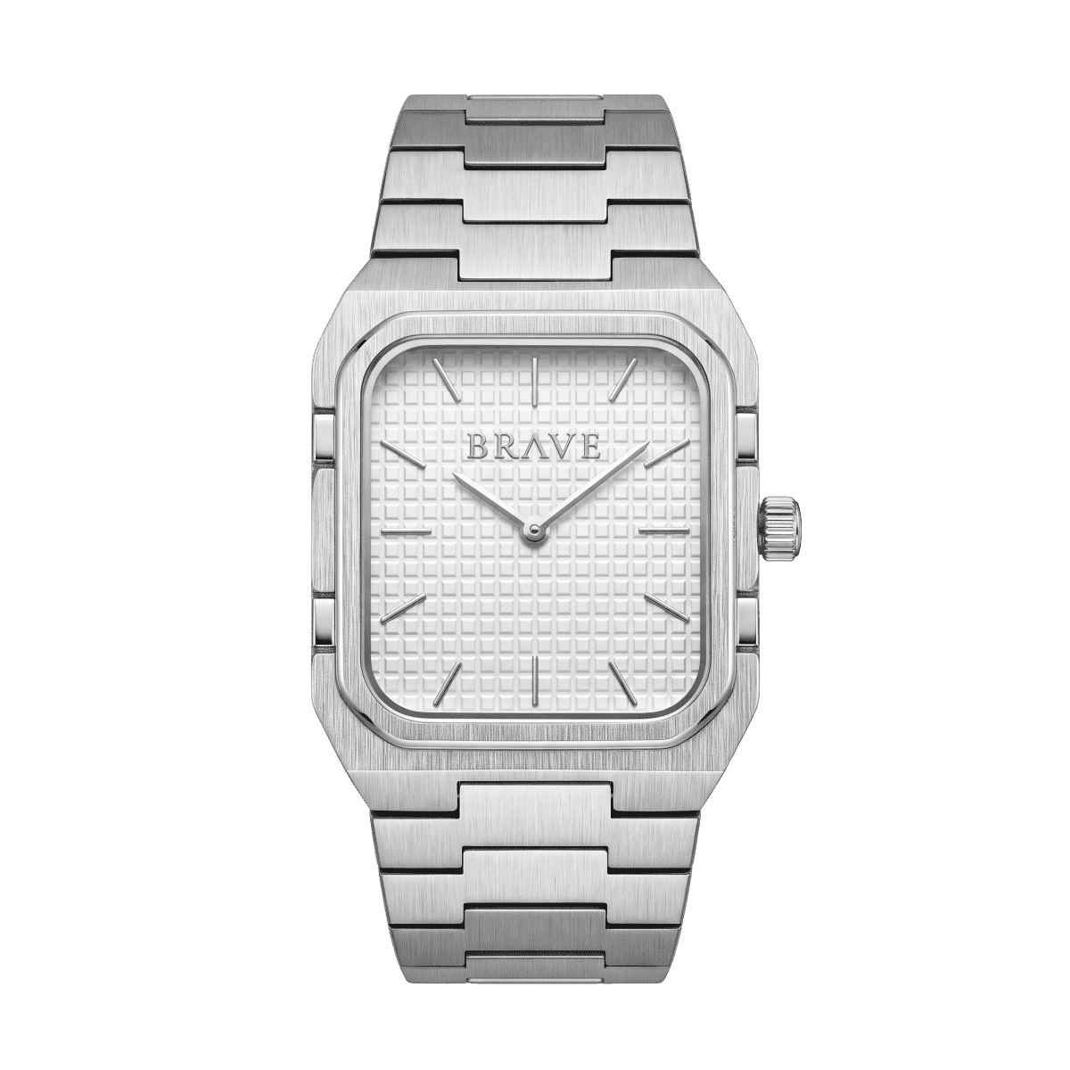 Reloj BRAVE ~ Brando Silver-White - LePetiteMarie