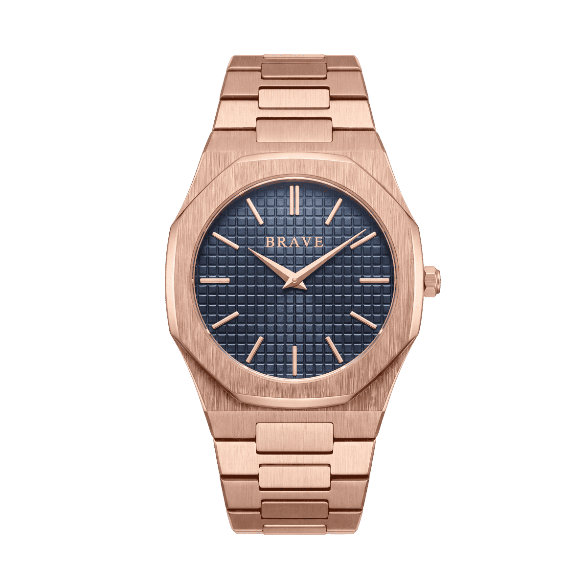 Reloj BRAVE ~ Empire Rose Gold-Blue - LePetiteMarie