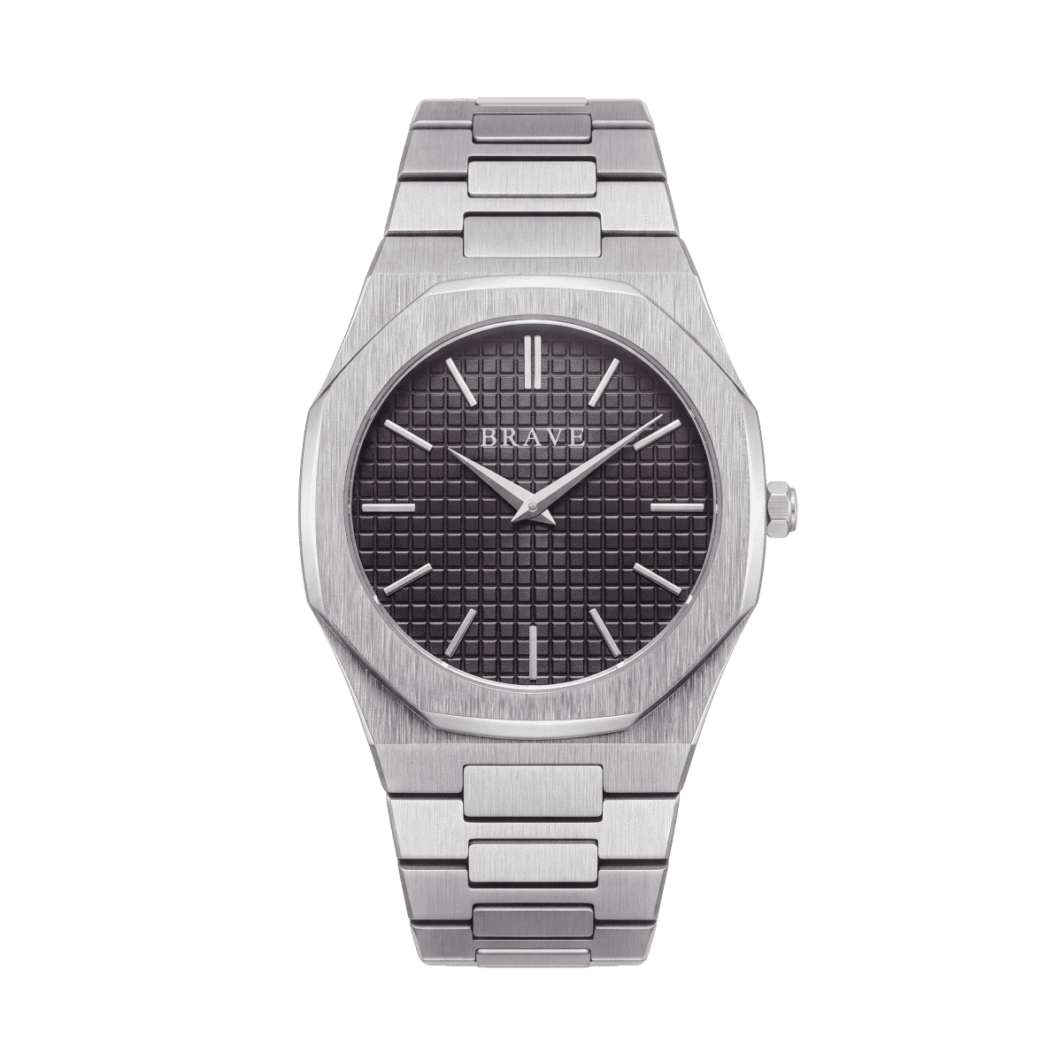 Reloj BRAVE ~ Empire Silver-Black - LePetiteMarie