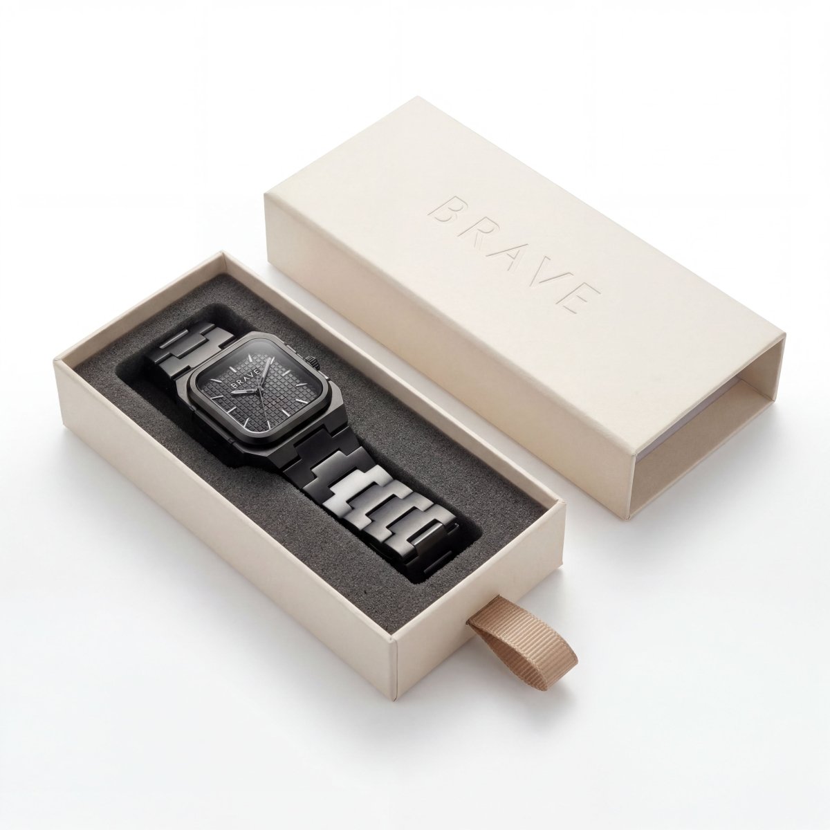 Reloj BRAVE ~ Empire Silver - Navy - LePetiteMarie