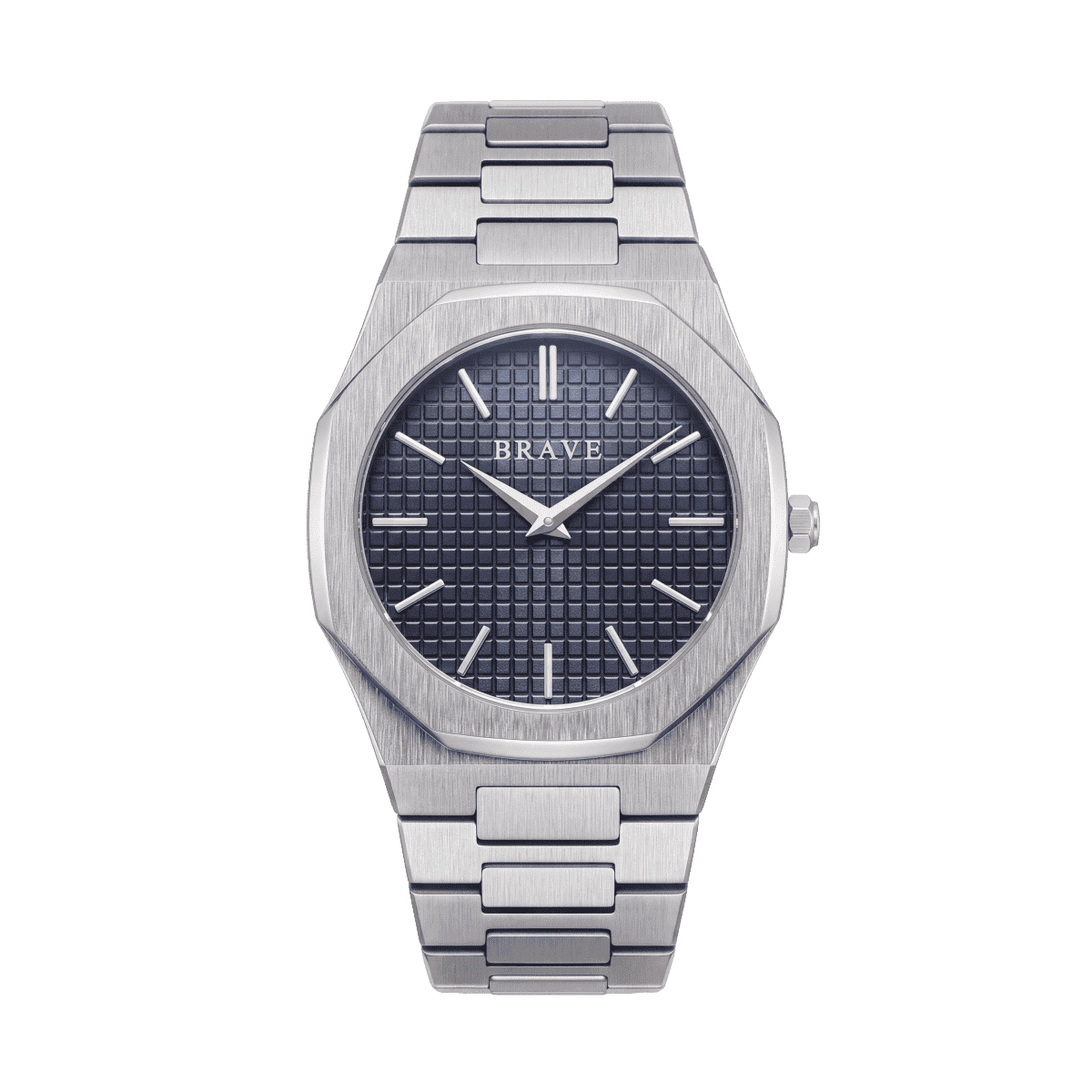 Reloj BRAVE ~ Empire Silver-Navy - LePetiteMarie