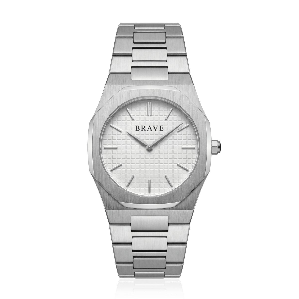 Reloj BRAVE ~ Empire Silver - White - LePetiteMarie