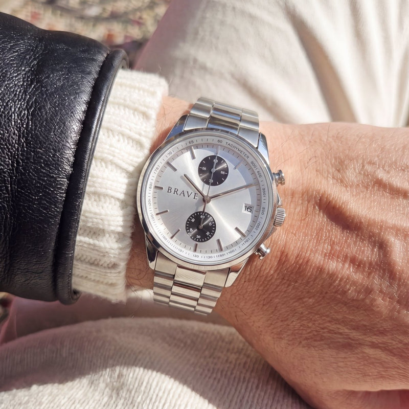 Reloj BRAVE ~ Monarca Silver
