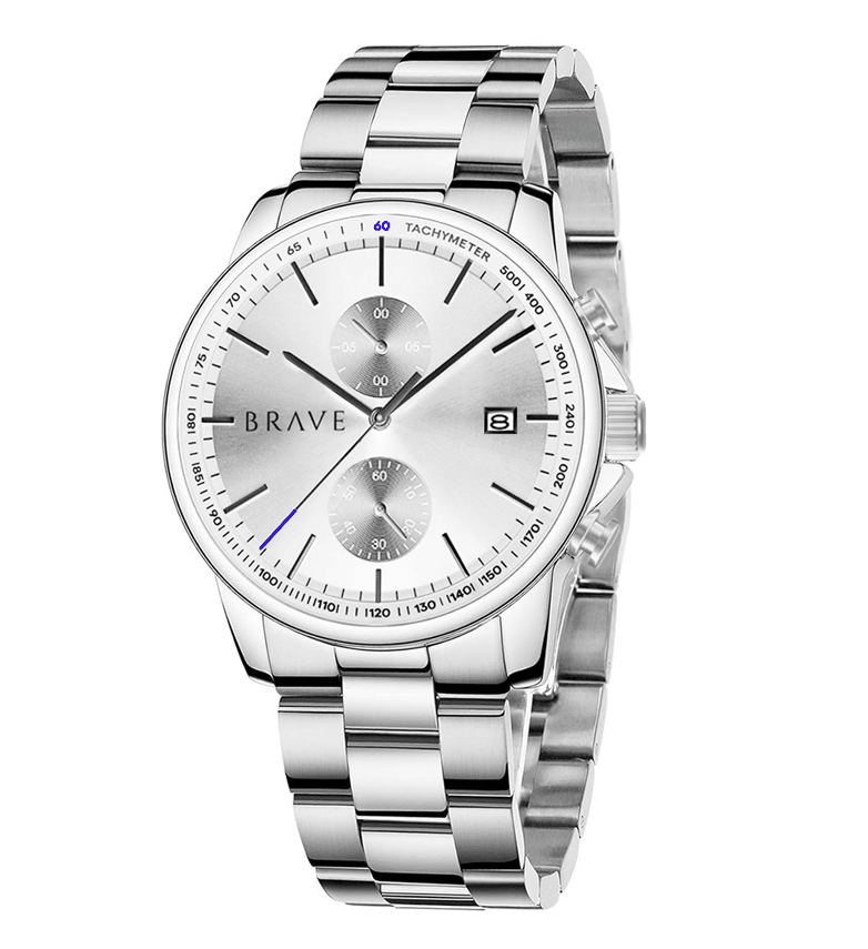 Reloj BRAVE ~ Monarca Silver - LePetiteMarie