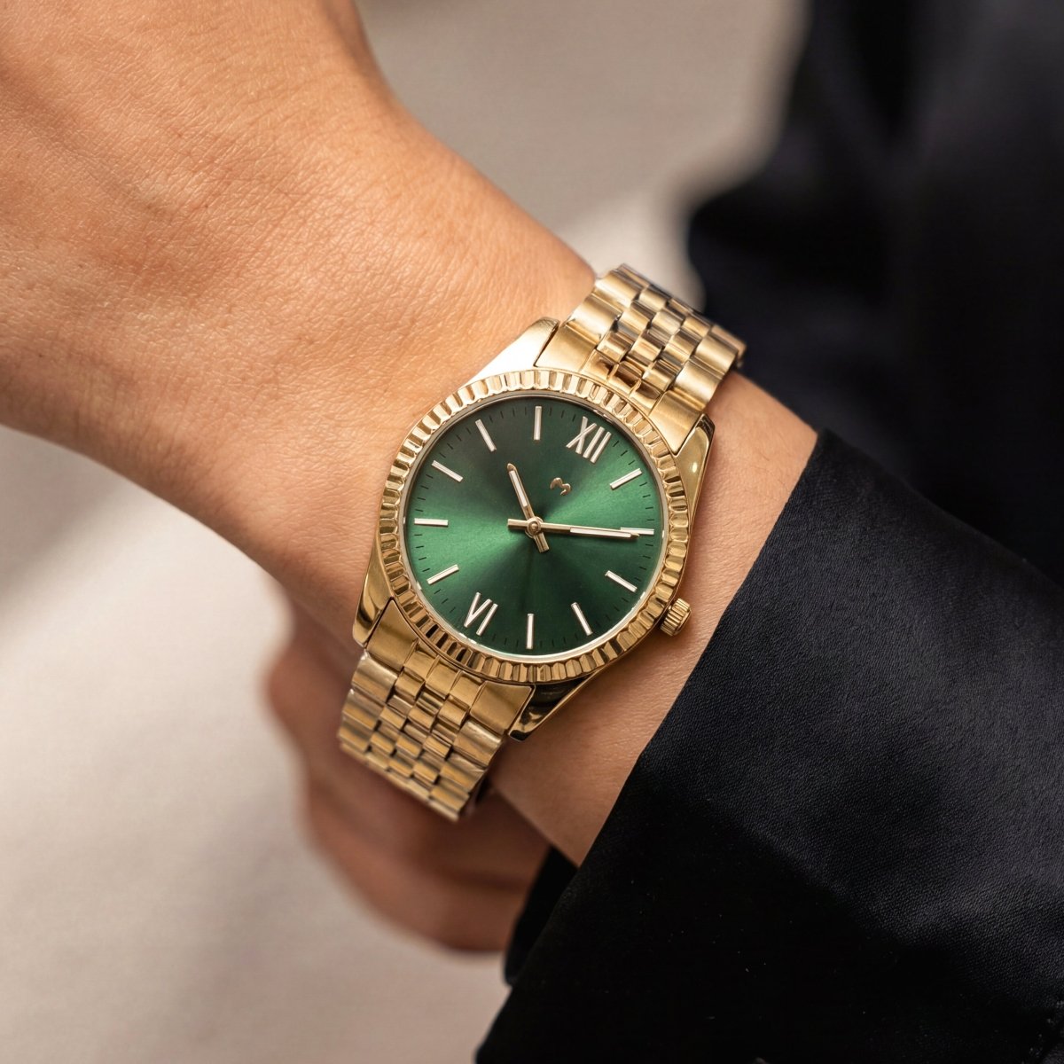 Reloj ~ Century Gold - Green - LePetiteMarie