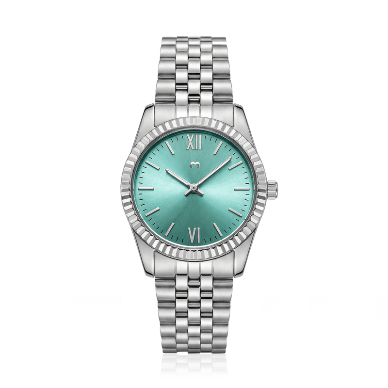 Reloj ~ Century Silver - Soft Green - LePetiteMarie