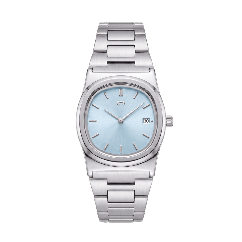 Reloj Dainty ~ Silver-Blue