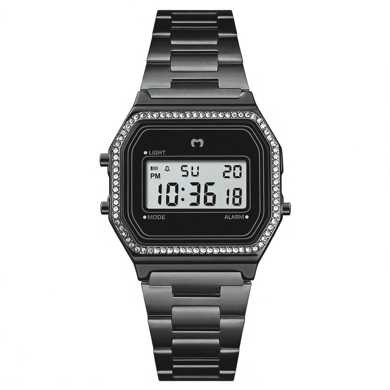 Reloj Digital Vintage Brillo ~ Black