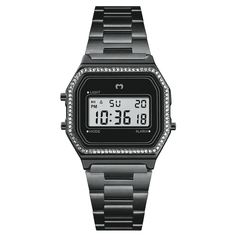 Reloj Digital Vintage Brillo ~ Black